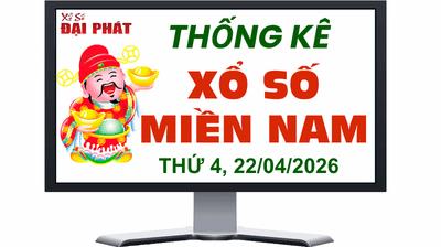 Thống Kê Xổ Số Miền Nam 22/04/2026 - Thống Kê XSMN Thứ 4 Ngày 22/04/2026